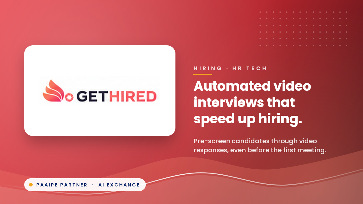 GetHired Online banner