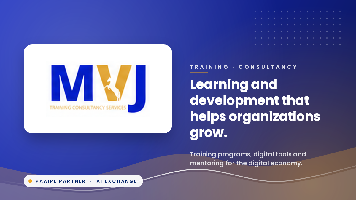 MVJ Training Consultancy Services banner