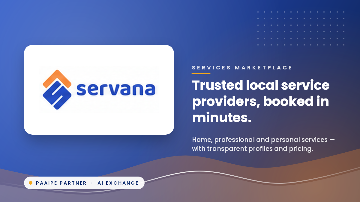 Servana banner